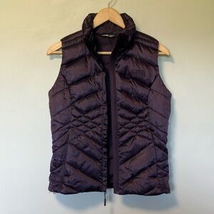The North Face Down Purple Puffer Vest